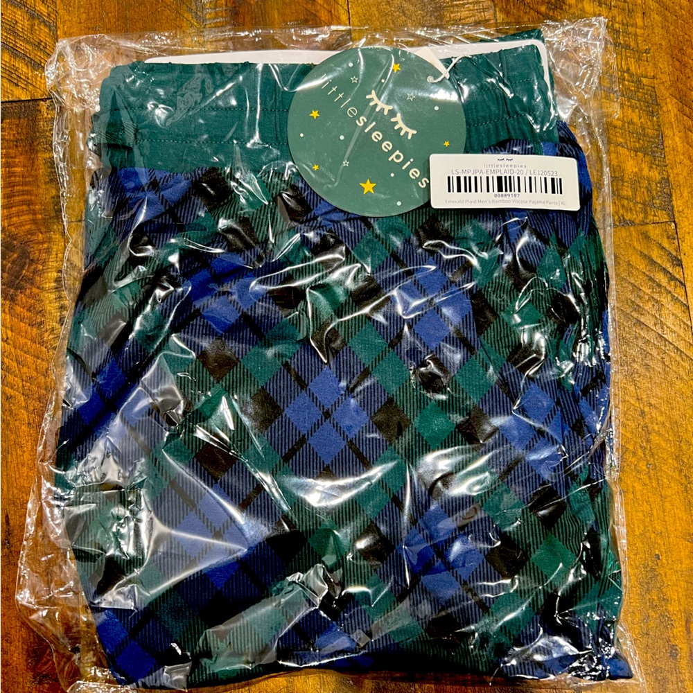 NWT Little Sleepies men’s pant, XL,